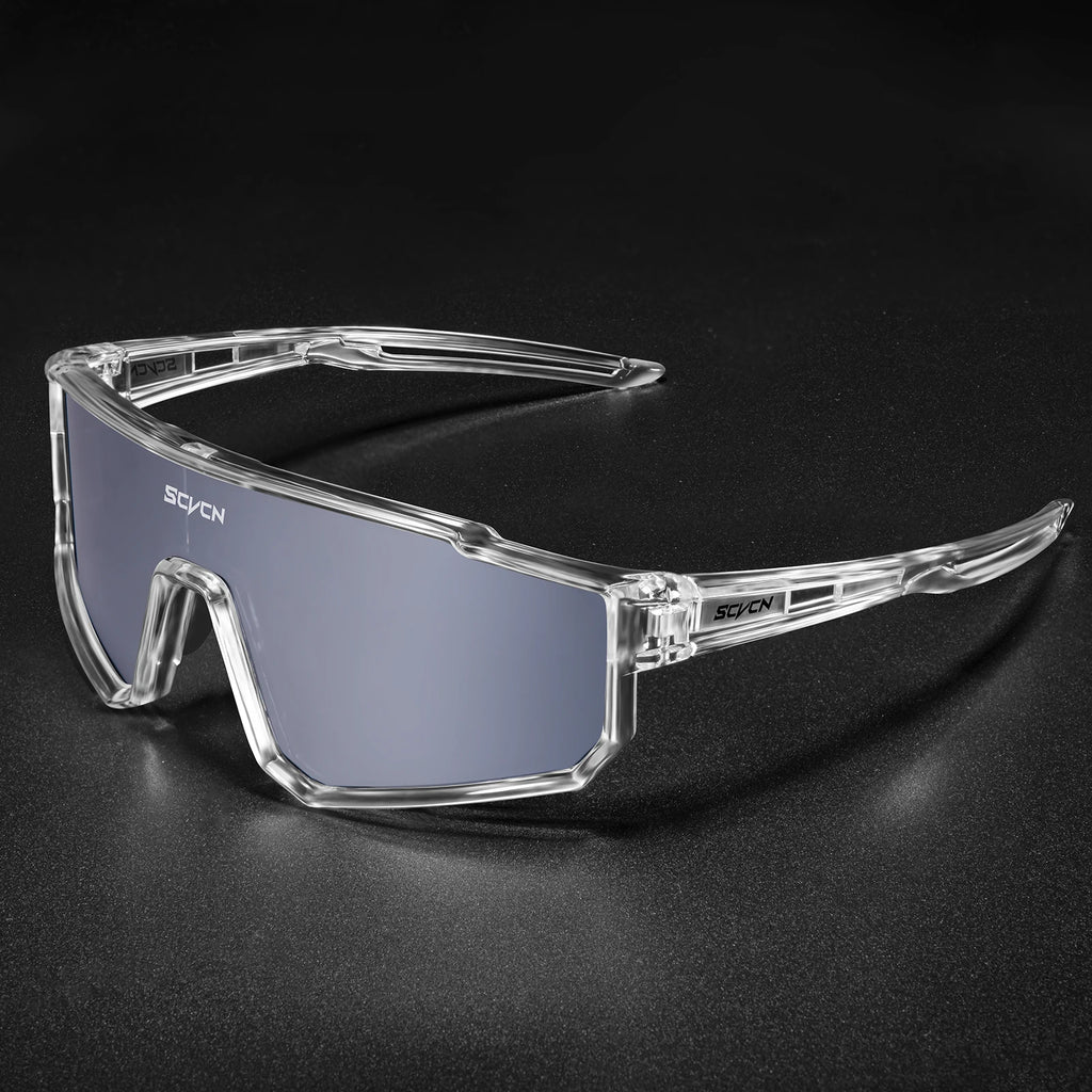 SCVCN Outdoor Cycling Sunglasses Men MTB Road Driving Bike Glasses Sports Hiking Women Bicycle Cycling Glasses UV400 Goggles