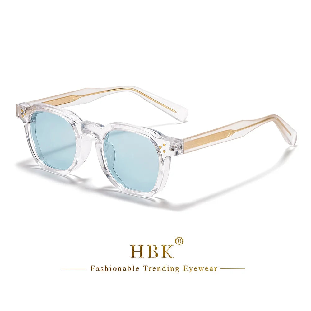 Gafas de sol cuadradas retro UV400 | Estilo punk fashion para hombre y mujer