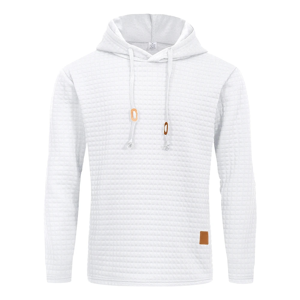 Hoodie deportivo liso – Uso diario hombre