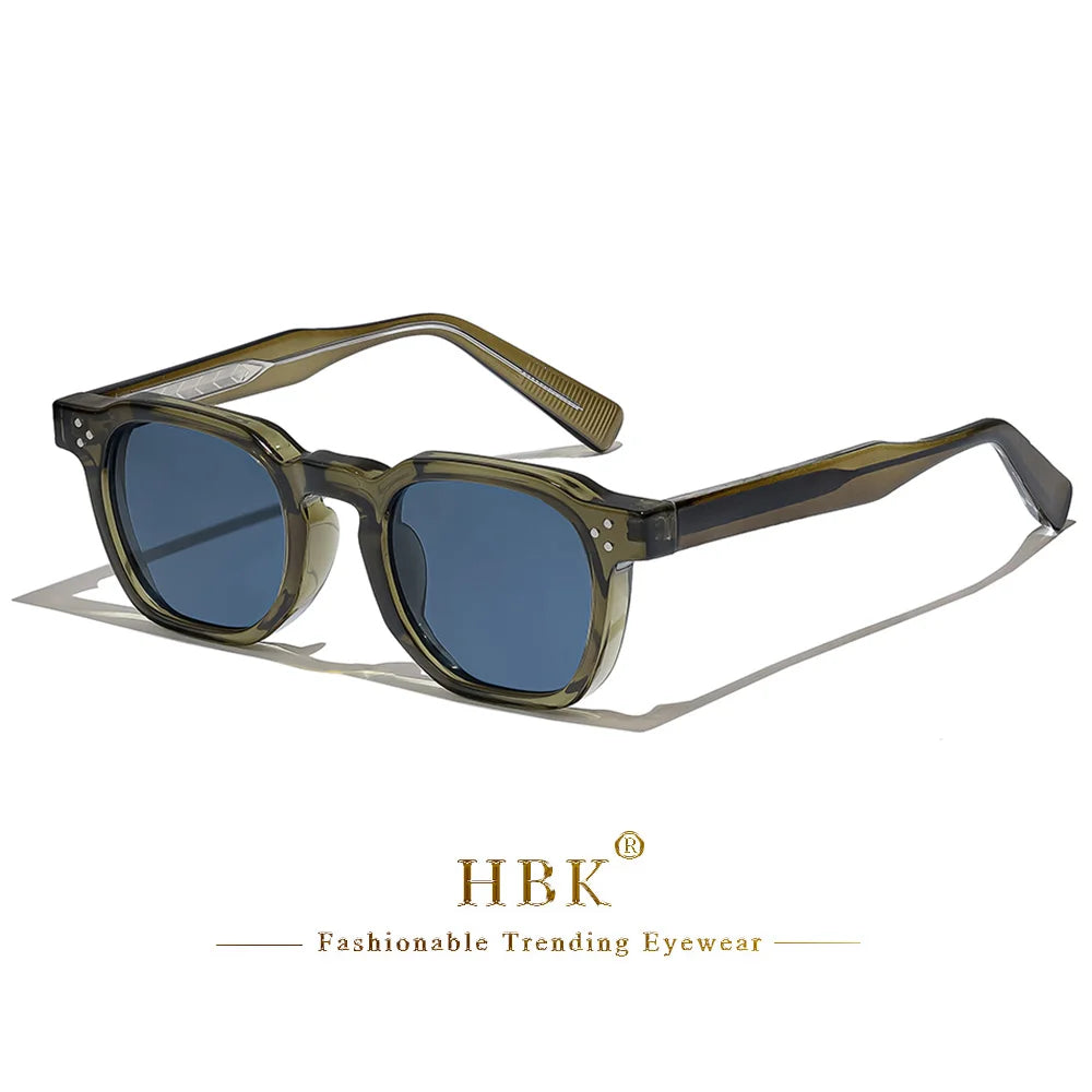 Gafas de sol cuadradas retro UV400 | Estilo punk fashion para hombre y mujer
