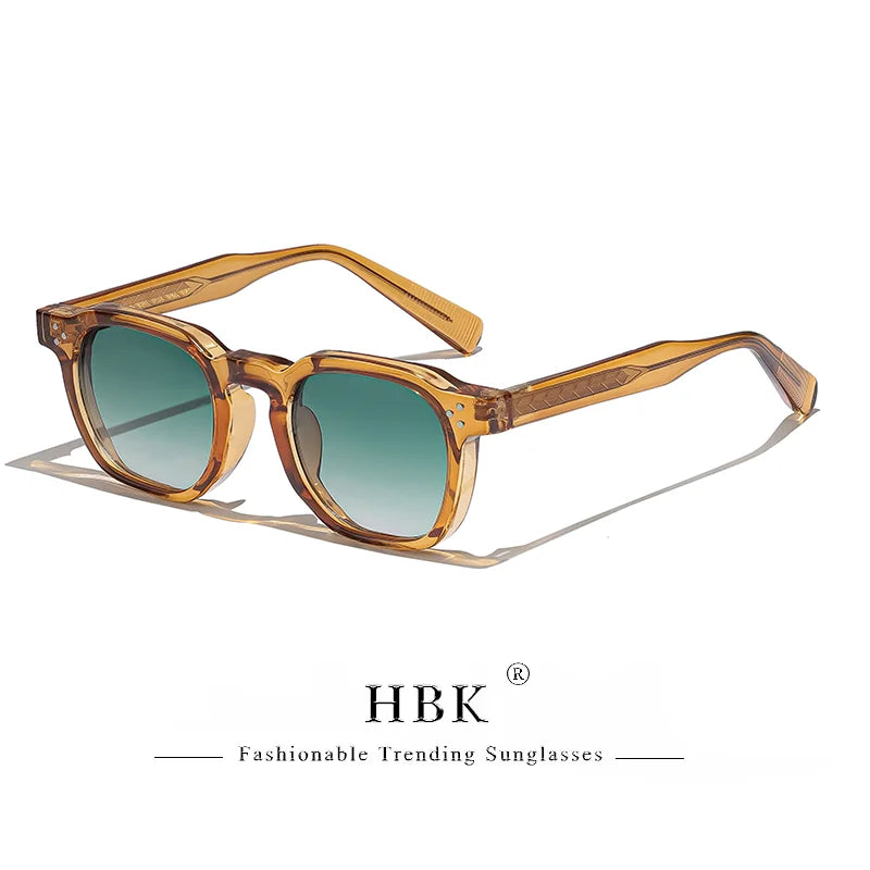 Gafas de sol cuadradas retro UV400 | Estilo punk fashion para hombre y mujer