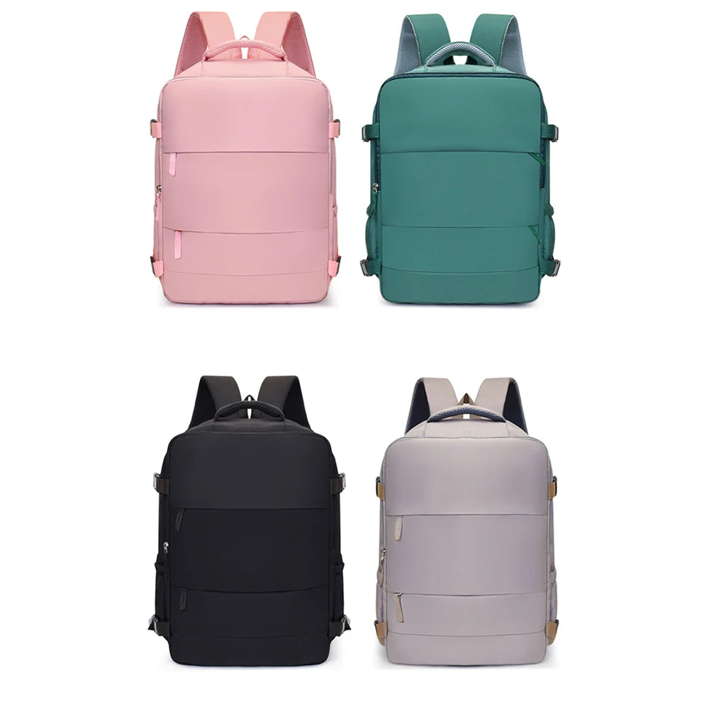 Mochila de viaje apta para cabina | Compacta, ligera y organizada para volar sin facturar