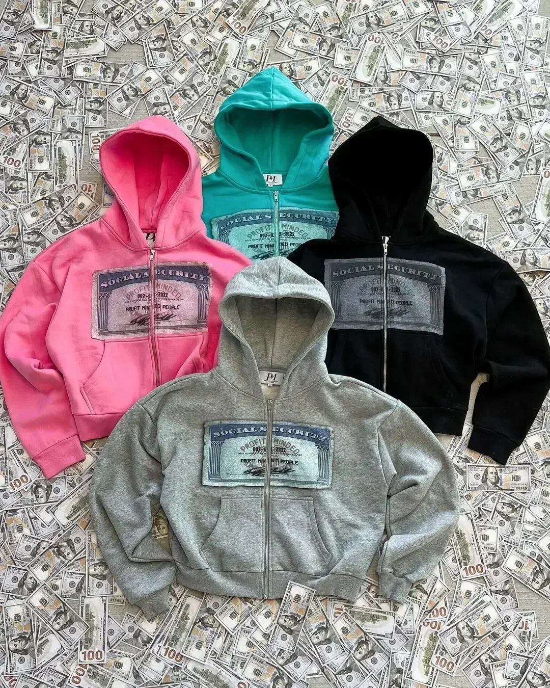 retro autumn hoodies for hombre y mujer printed personalized patterns street style street hooded cardigan long sleeves