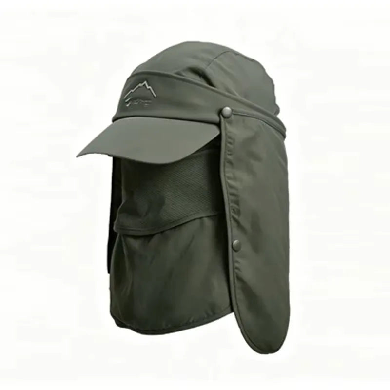 UPF 50+ Gorra de proteccion solar para pesca, outdoor, hiking.