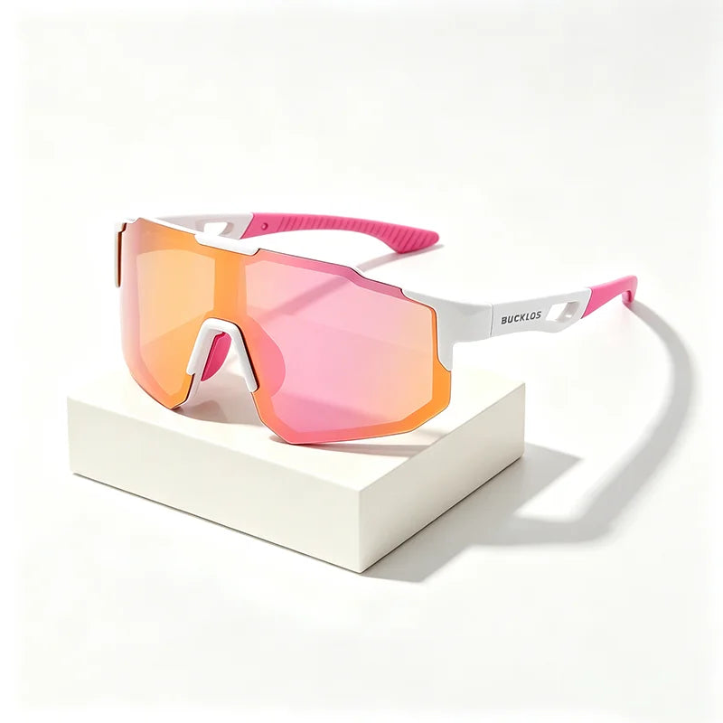Gafas deportivas polarizadas para ciclismo (UV400, ligeras, HD, unisex): gafas profesionales para ciclismo de carretera y MTB.