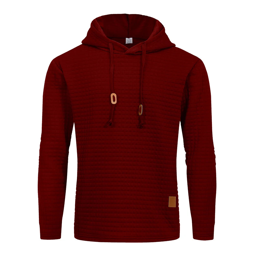 Hoodie deportivo liso – Uso diario hombre
