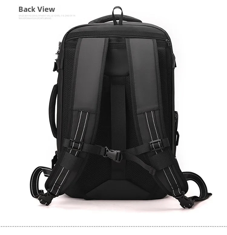 Mochila multifuncional compresión al vacío unisex | Equipaje de mano con compartimento portátil