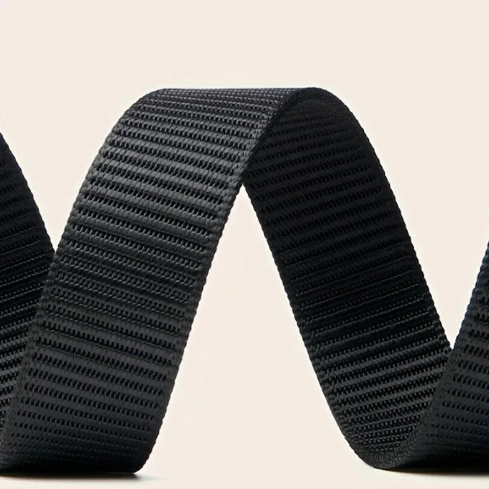Cinturón con hebilla automática para hombre | Estilo táctico y casual para trabajo y outdoor