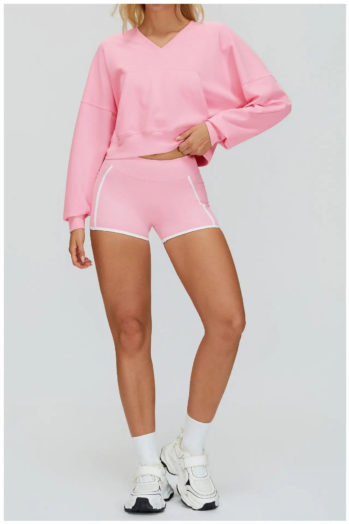 Hoodie deportivo con capucha – Yoga y senderismo mujer