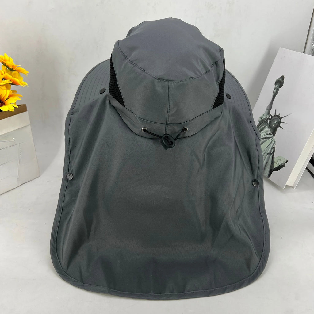 UPF50+  Sombrero para sol Neck Cover Outdoor Fishing Hiking UV Protection