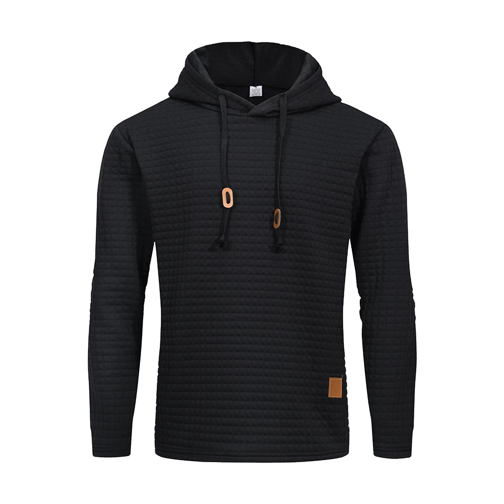 Hoodie deportivo liso – Uso diario hombre