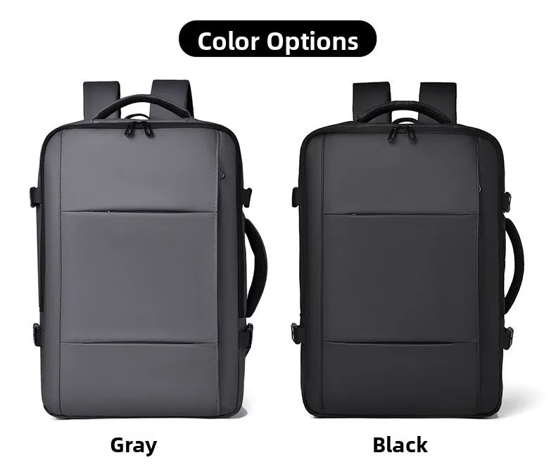 Mochila multifuncional compresión al vacío unisex | Equipaje de mano con compartimento portátil