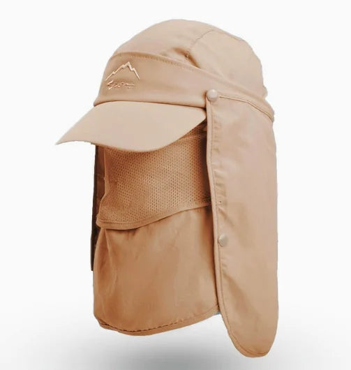 UPF 50+ Gorra de proteccion solar para pesca, outdoor, hiking.