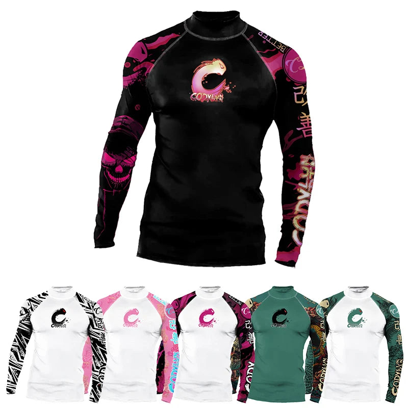 Traje de surf manga larga UPF 50+ – Protección solar y libertad de movimiento