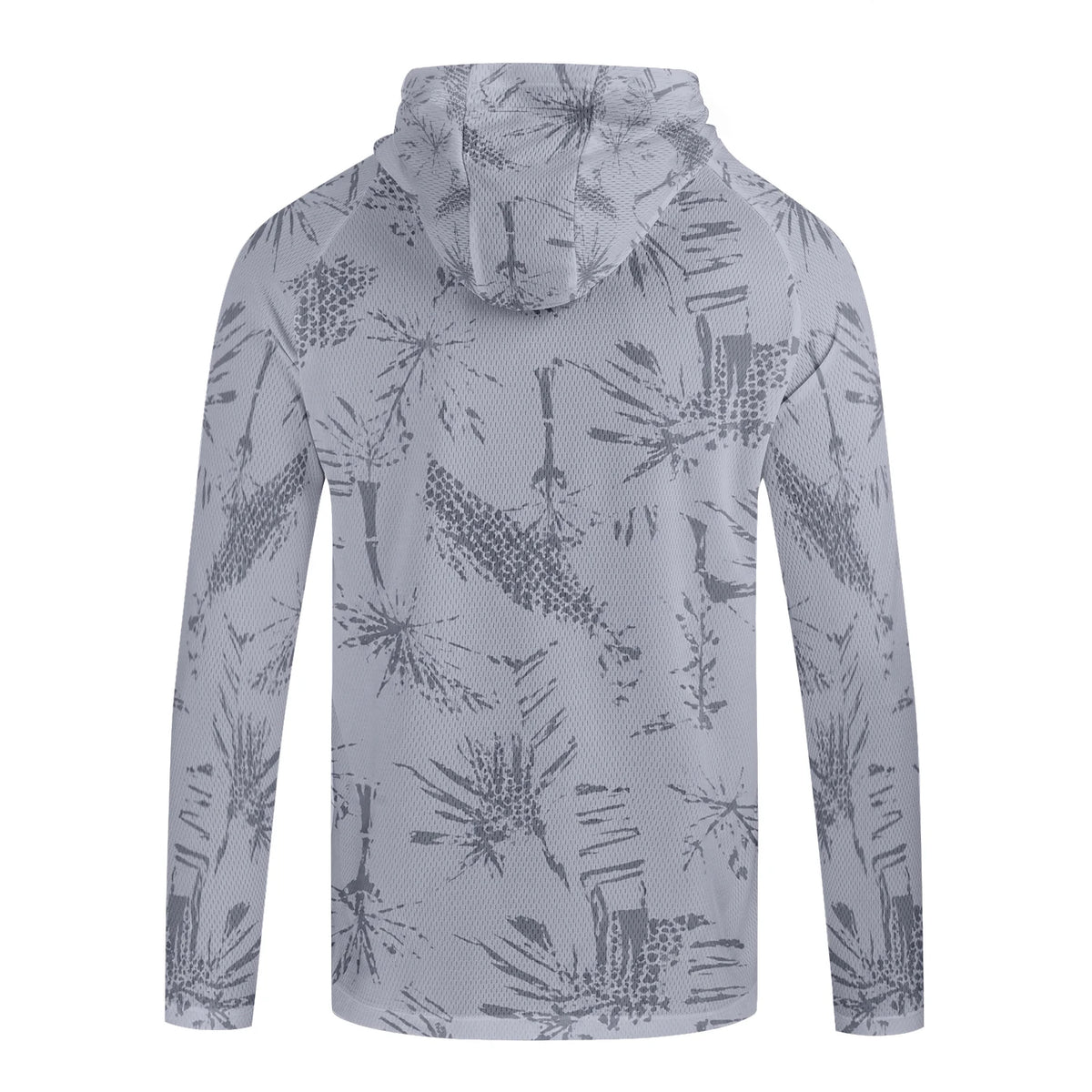 Camiseta de pesca manga larga con capucha y protección UV – Hombre