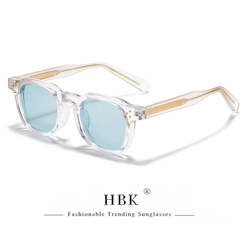 Gafas de sol cuadradas retro UV400 | Estilo punk fashion para hombre y mujer