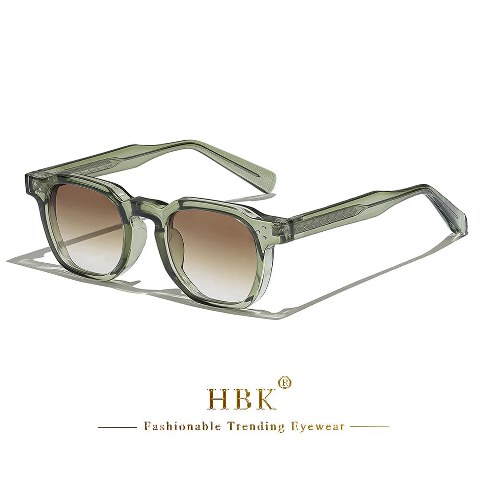 Gafas de sol cuadradas retro UV400 | Estilo punk fashion para hombre y mujer