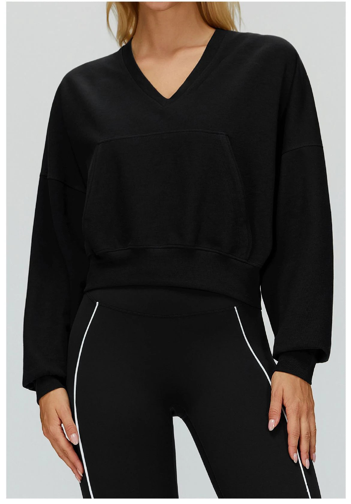 Hoodie deportivo con capucha – Yoga y senderismo mujer