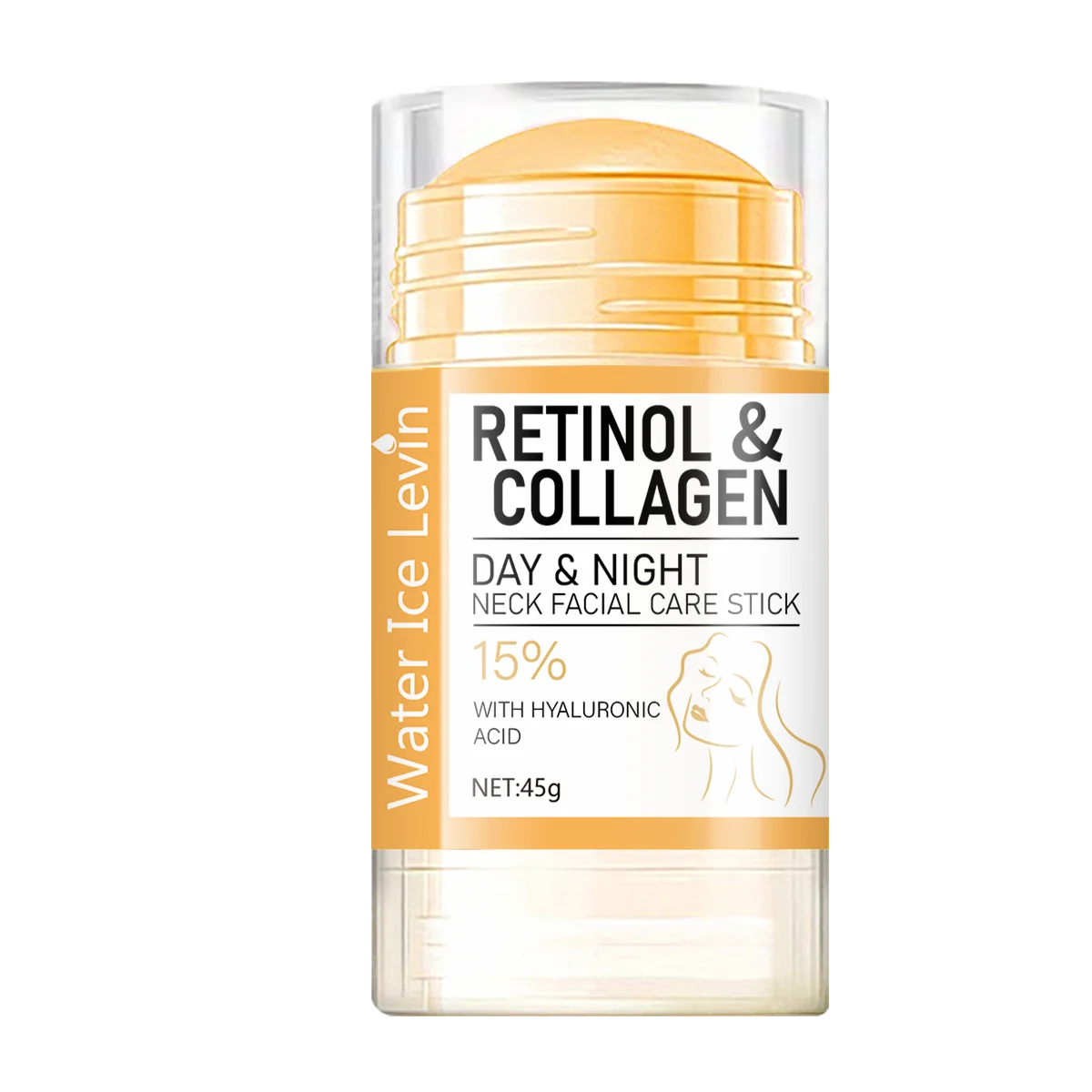 Crema de retinol y colágeno para rostro y cuello | Reafirmante, tensora e hidratante