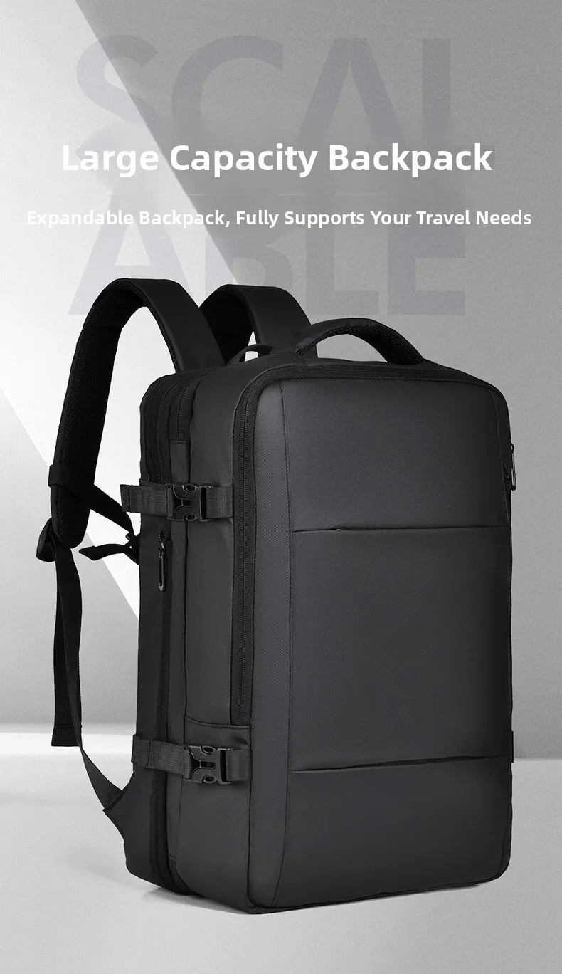 Mochila multifuncional compresión al vacío unisex | Equipaje de mano con compartimento portátil
