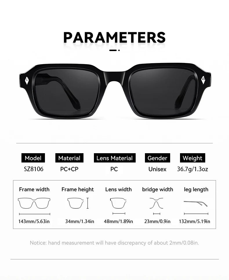 Gafas de sol polarizadas UV400 | Estilo premium para hombre y mujer