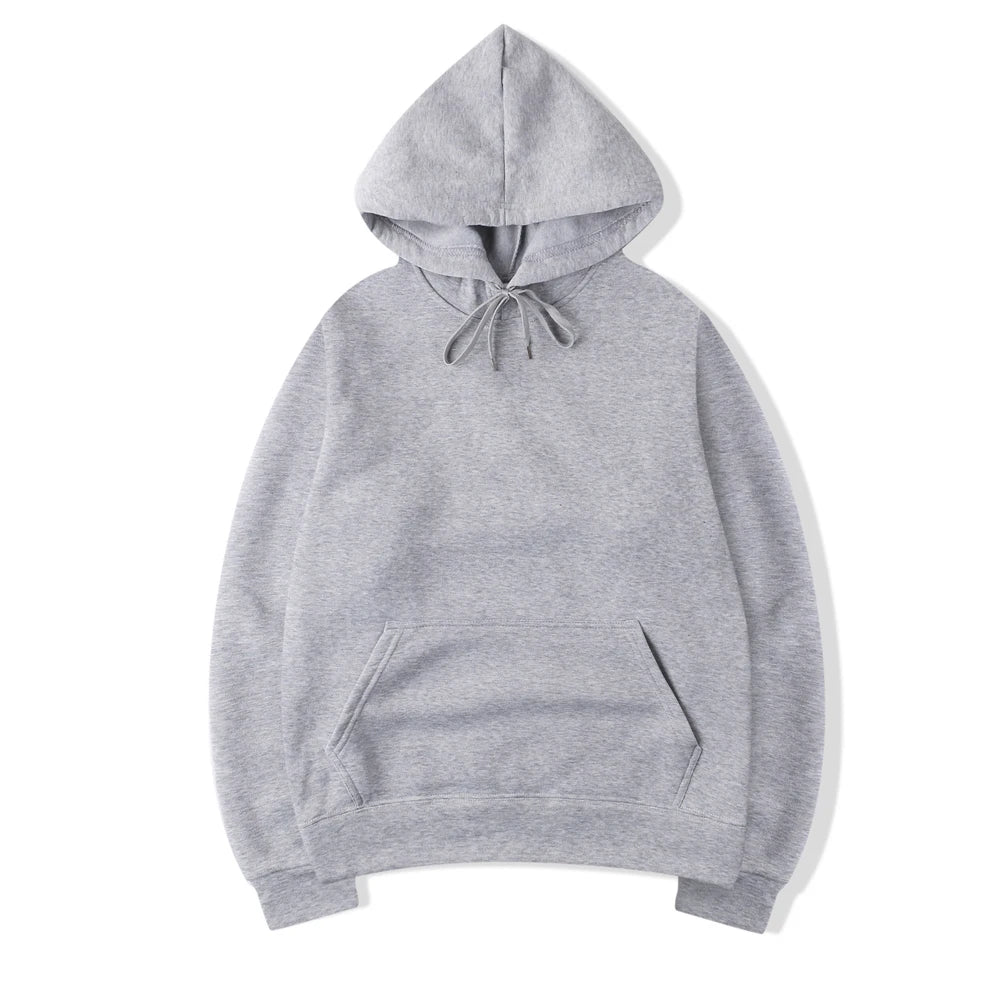 Hombre y mujer Pullover Spring Autumn Casual Hoodie Sweatshirts Solid Color Hoodies Oversize Black Sweatshirt For Male