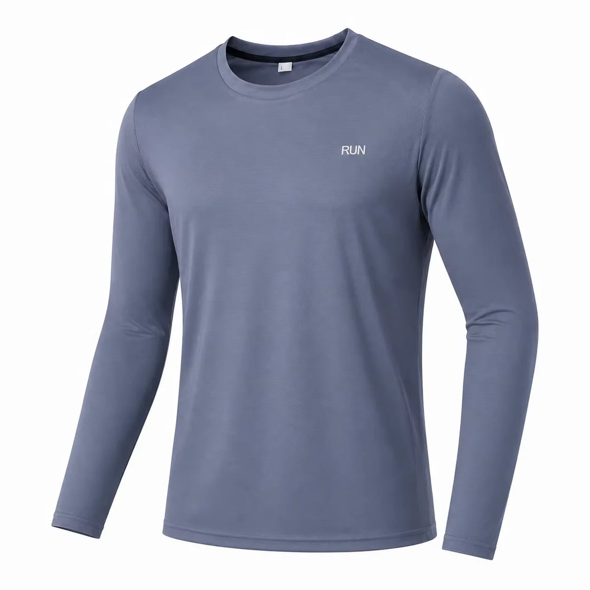Camiseta de manga larga para hombre con protección UV UPF 50+, ligera, de secado rápido y transpirable; ideal para actividades al aire libre como correr, pescar, hacer senderismo y practicar deporte.