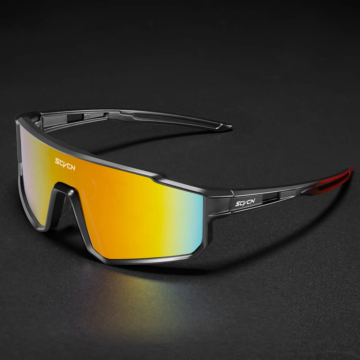 SCVCN Outdoor Cycling Sunglasses Men MTB Road Driving Bike Glasses Sports Hiking Women Bicycle Cycling Glasses UV400 Goggles