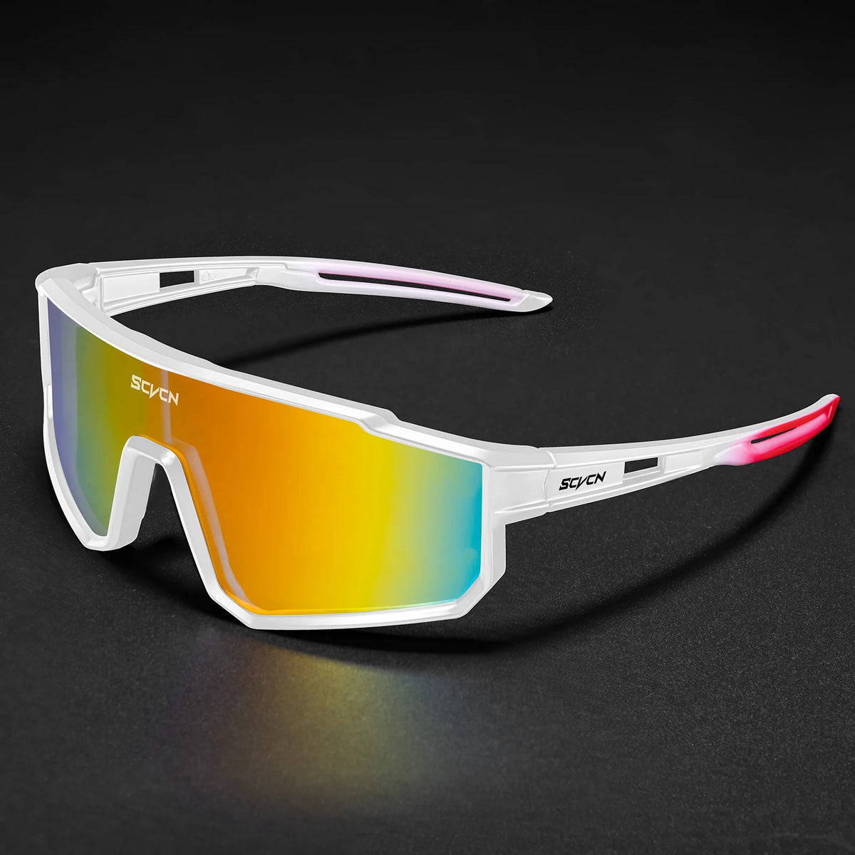 SCVCN Outdoor Cycling Sunglasses Men MTB Road Driving Bike Glasses Sports Hiking Women Bicycle Cycling Glasses UV400 Goggles