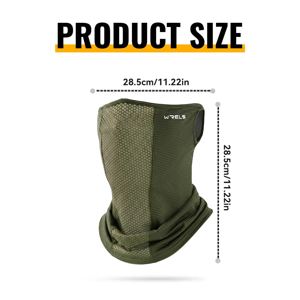 Pasamontañas de cuello UPF50+ | Máscara facial protectora unisex outdoor