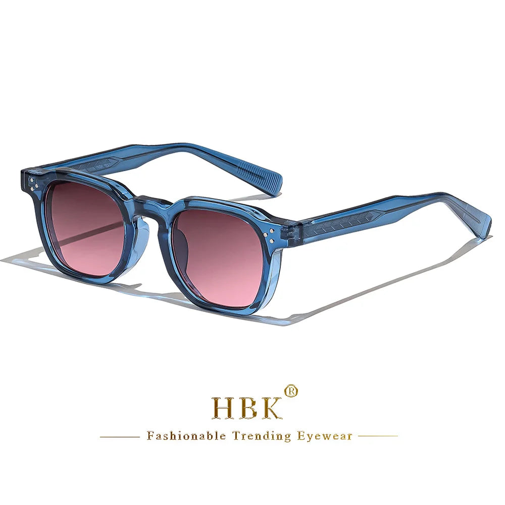 Gafas de sol cuadradas retro UV400 | Estilo punk fashion para hombre y mujer