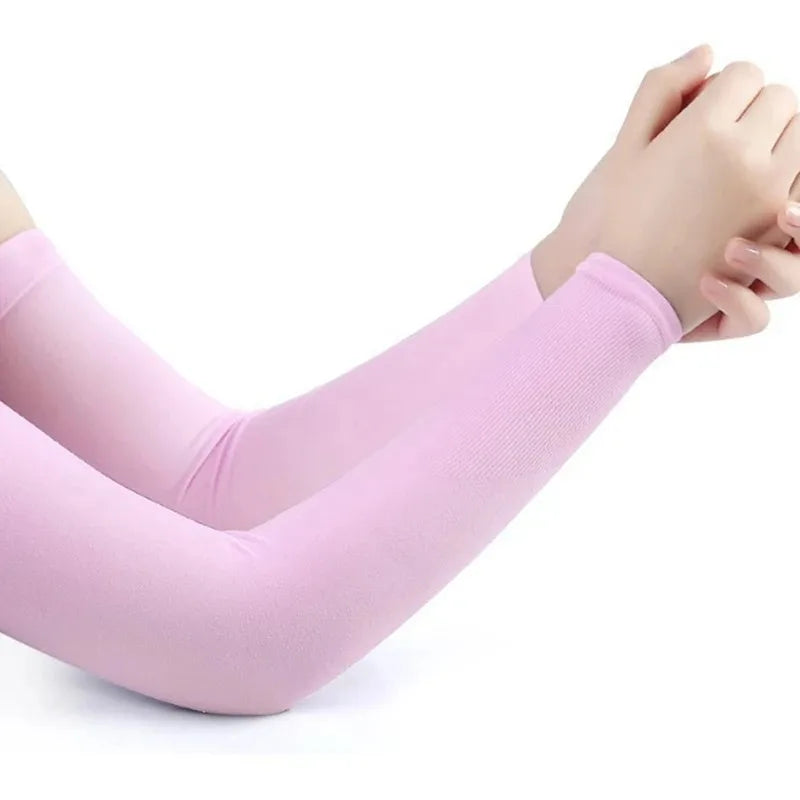 Mangas de protección solar Ice Silk UPF | Antideslizantes para ciclismo y outdoor