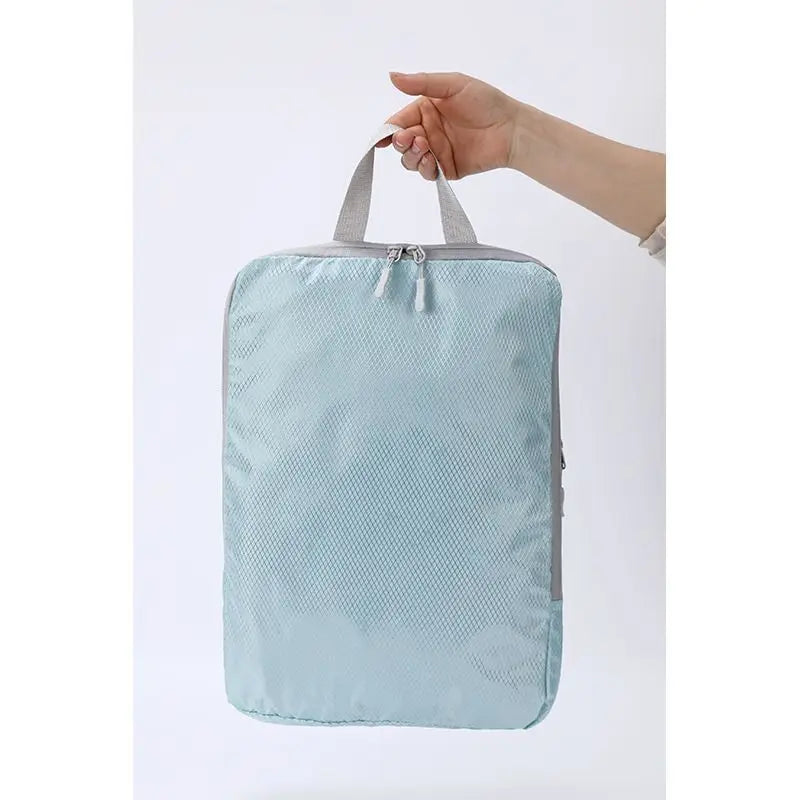 Set 4 bolsas organizadoras de viaje comprimibles e impermeables | Verticales para maleta