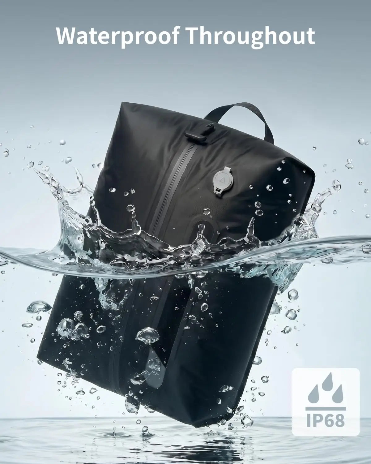 Bolsa de compresión al vacío con ventana y bomba, reutilizable, impermeable y ahorradora de espacio para equipaje y maletas.