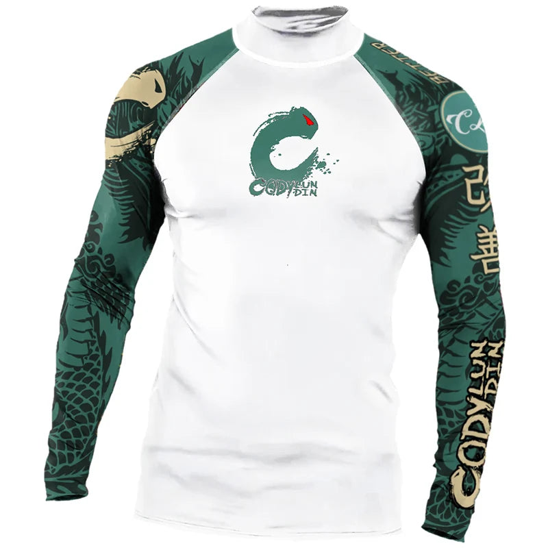 Traje de surf manga larga UPF 50+ – Protección solar y libertad de movimiento