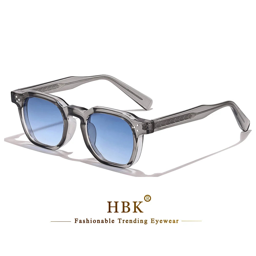 Gafas de sol cuadradas retro UV400 | Estilo punk fashion para hombre y mujer