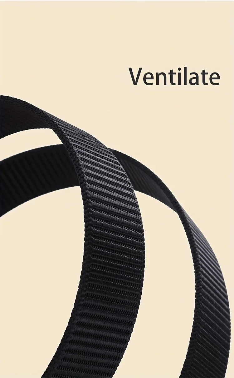 Cinturón con hebilla automática para hombre | Estilo táctico y casual para trabajo y outdoor