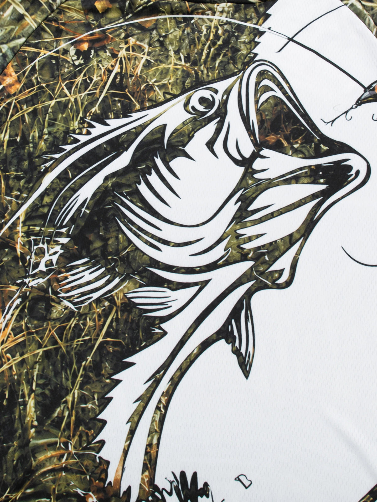 Camiseta de pesca manga larga con capucha y protección UV – Hombre