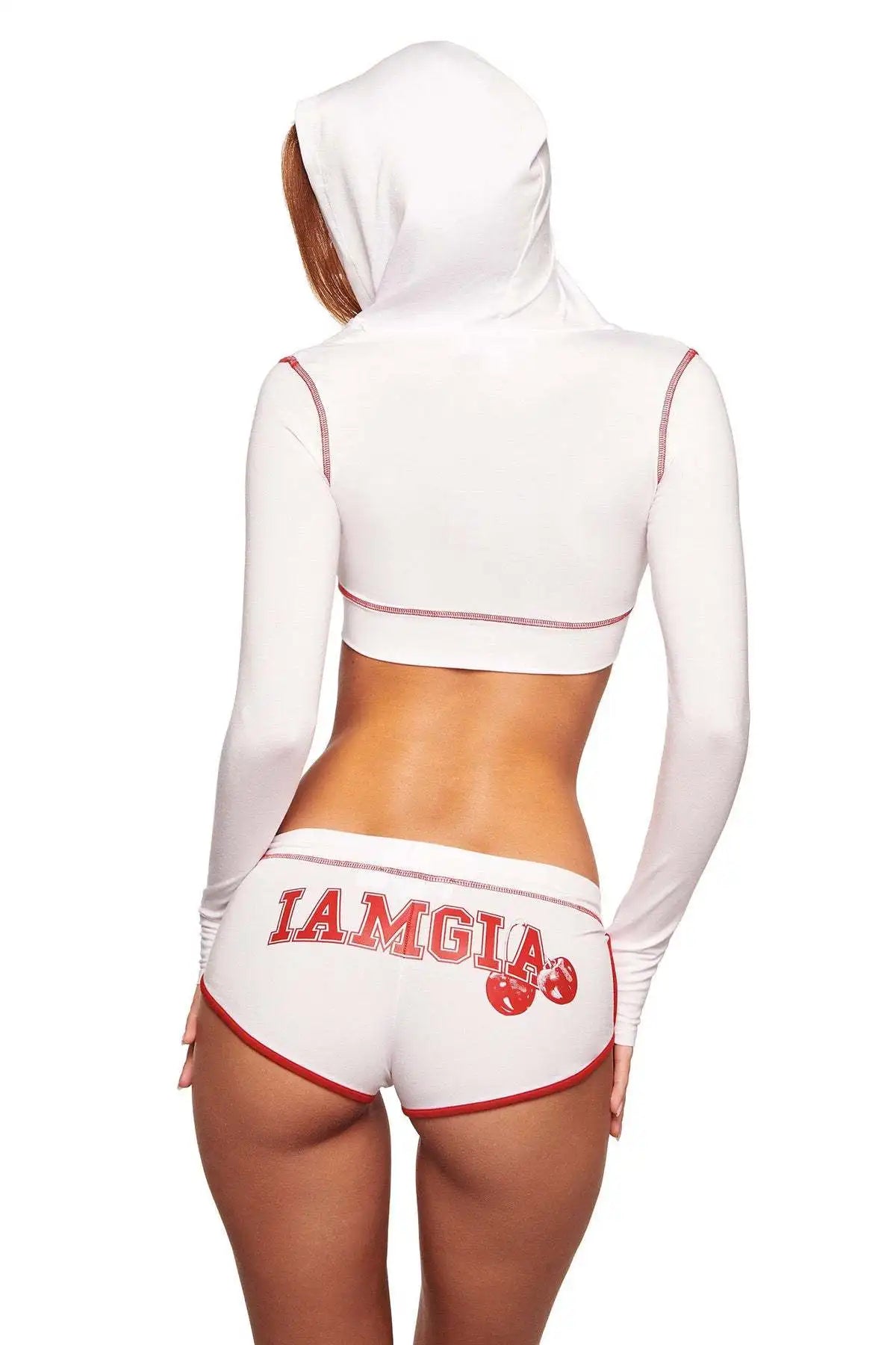 Conjunto crop de dos piezas Y2K – Mujer