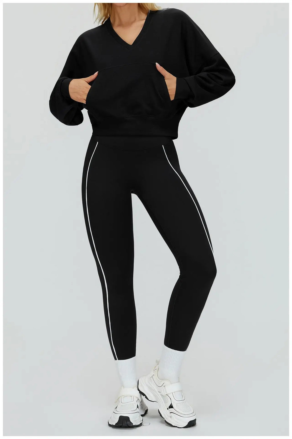 Hoodie deportivo con capucha – Yoga y senderismo mujer