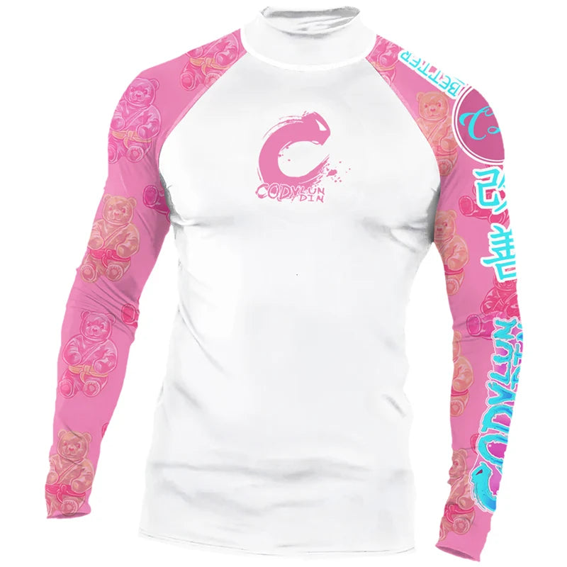 Traje de surf manga larga UPF 50+ – Protección solar y libertad de movimiento