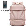 Mochila casual compresión al vacío 40L | Puerto USB, portátil 16” para escuela y viajes