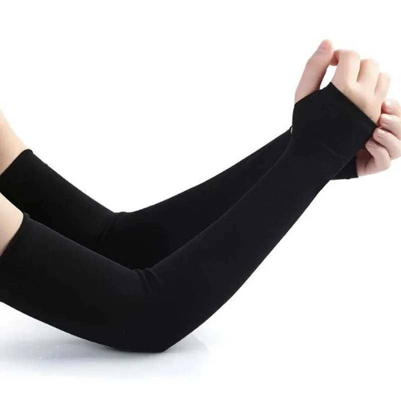 Mangas de protección solar Ice Silk UPF | Antideslizantes para ciclismo y outdoor