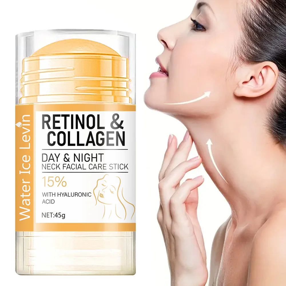Crema de retinol y colágeno para rostro y cuello | Reafirmante, tensora e hidratante