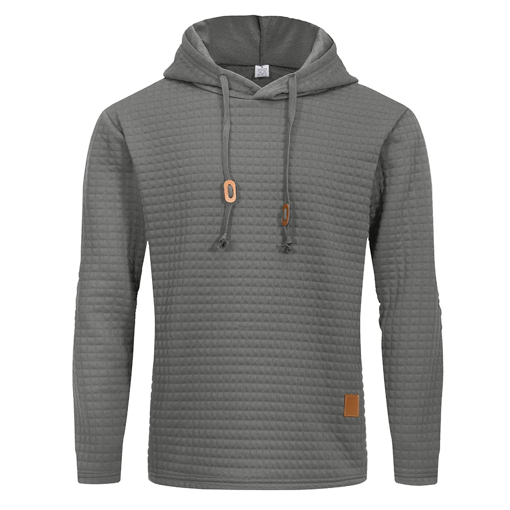 Hoodie deportivo liso – Uso diario hombre