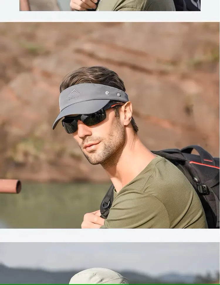 UPF 50+ Gorra de proteccion solar para pesca, outdoor, hiking.
