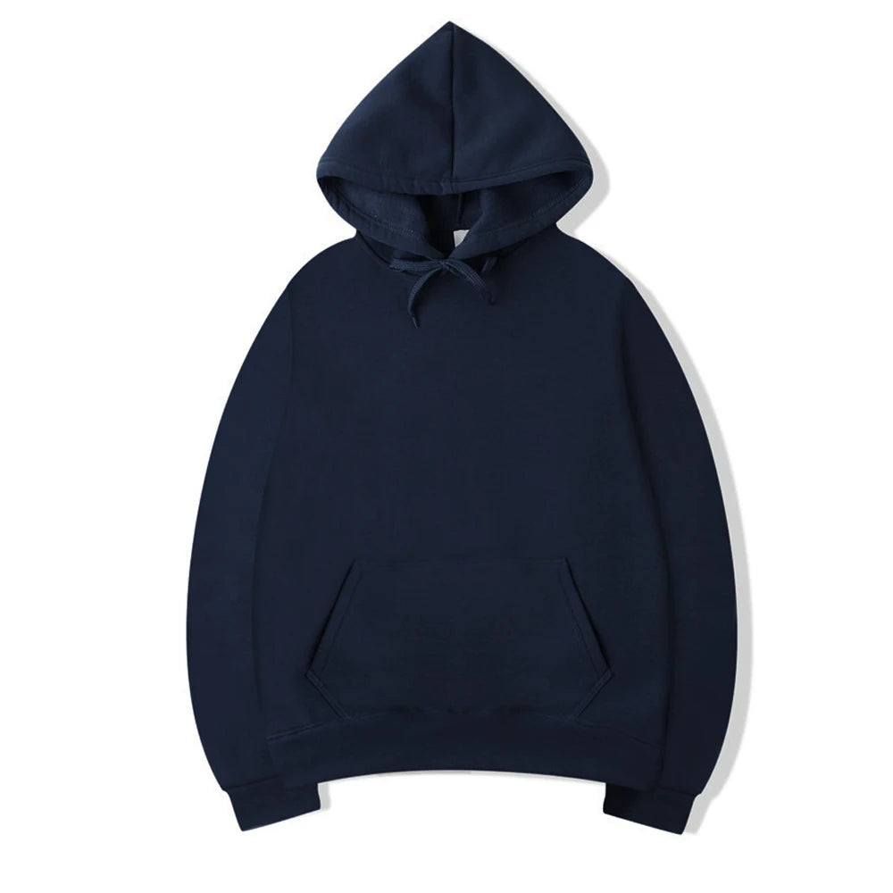 Hombre y mujer Pullover Spring Autumn Casual Hoodie Sweatshirts Solid Color Hoodies Oversize Black Sweatshirt For Male