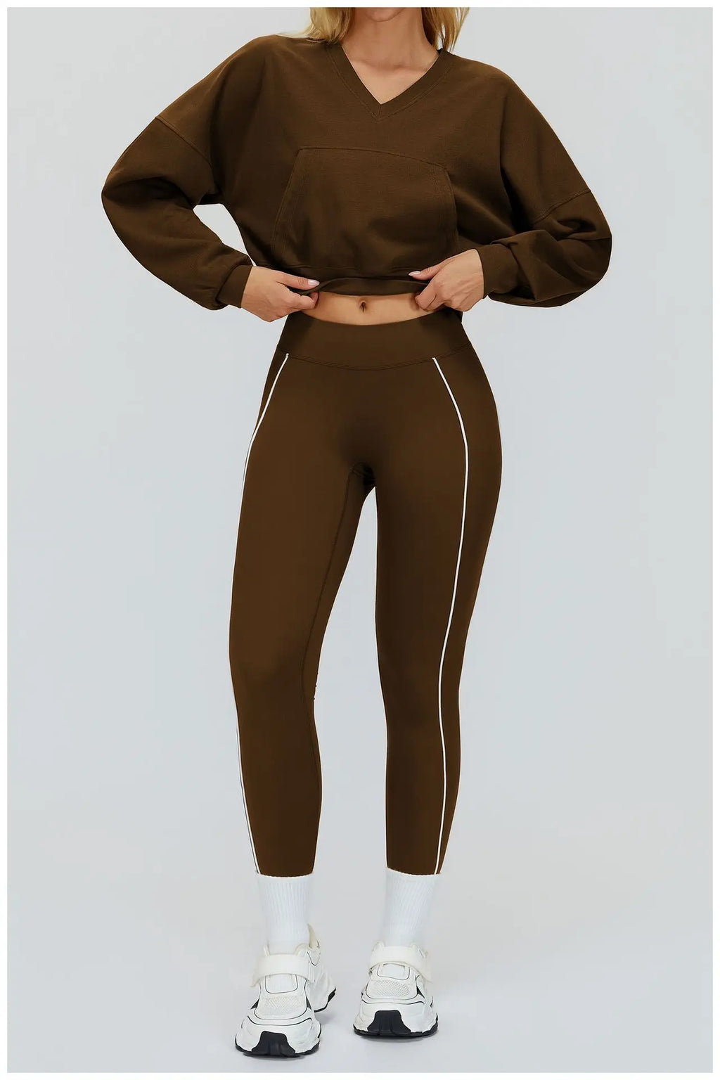 Hoodie deportivo con capucha – Yoga y senderismo mujer