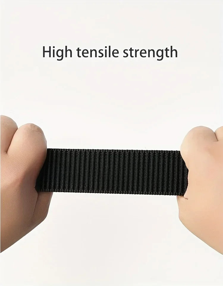 Cinturón con hebilla automática para hombre | Estilo táctico y casual para trabajo y outdoor
