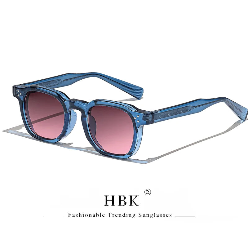 Gafas de sol cuadradas retro UV400 | Estilo punk fashion para hombre y mujer